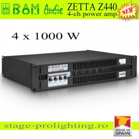 RAM Audio ZETTA Z 440 Power Amp, Promotie